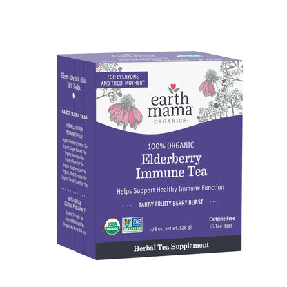 Earth Mama Organics - Organic Elderberry Immune Tea