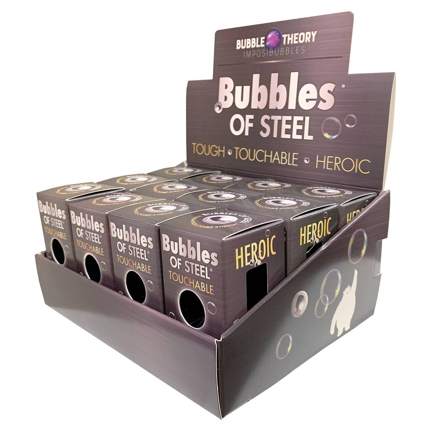 Copernicus Toys - Bubbles of Steel: Touchable and Heroic bubbles