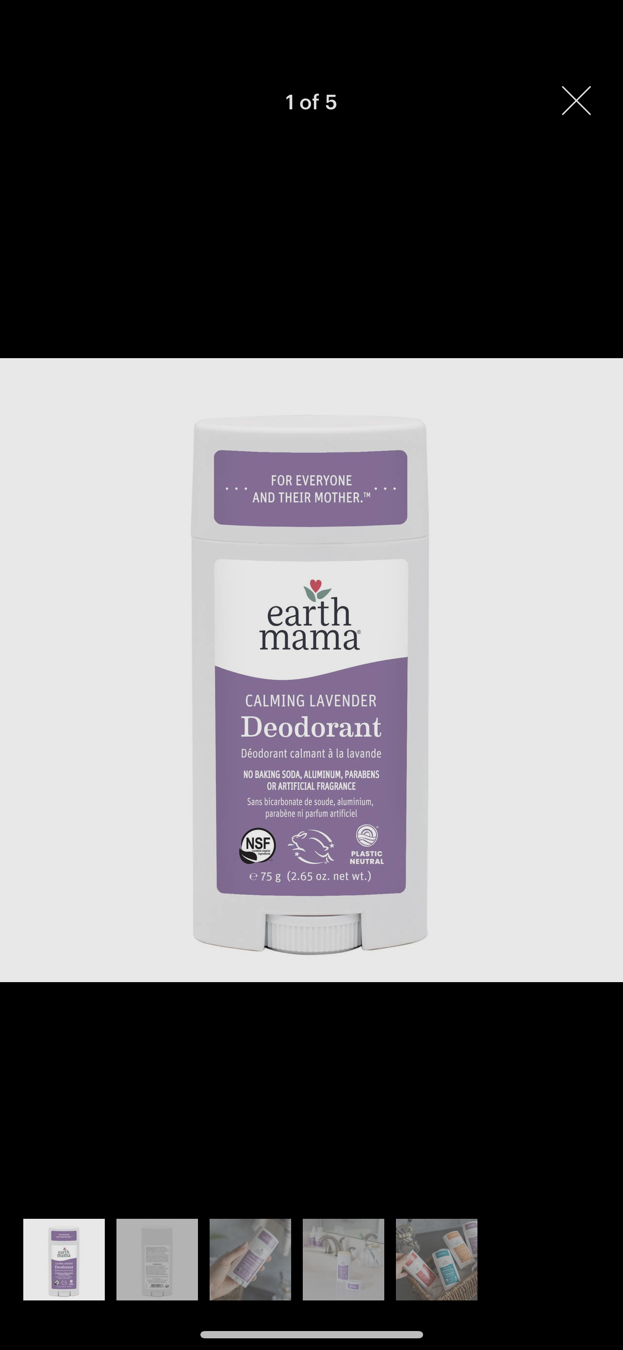 Earth Mama - Deodorant