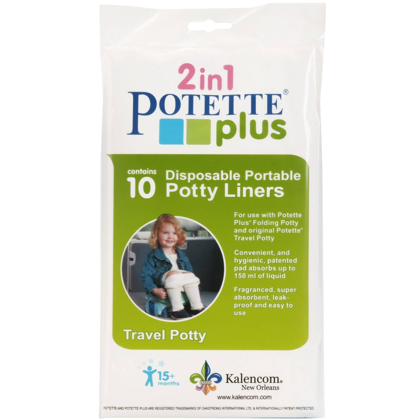 Potette - 10 Potty Liners