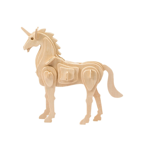 Hands Craft - 3D Wooden Puzzle: Unicorn
