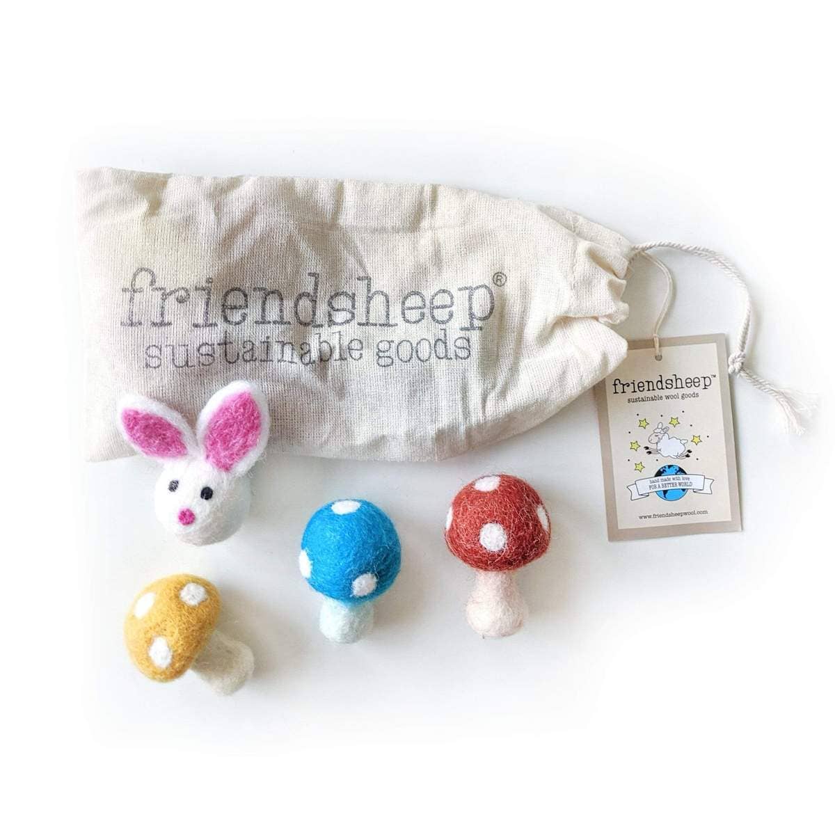 Friendsheep - Enchanted Forest Eco Toys - Set of 4