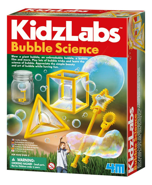 Toysmith - 4M Bubble Science DIY STEM Science Project