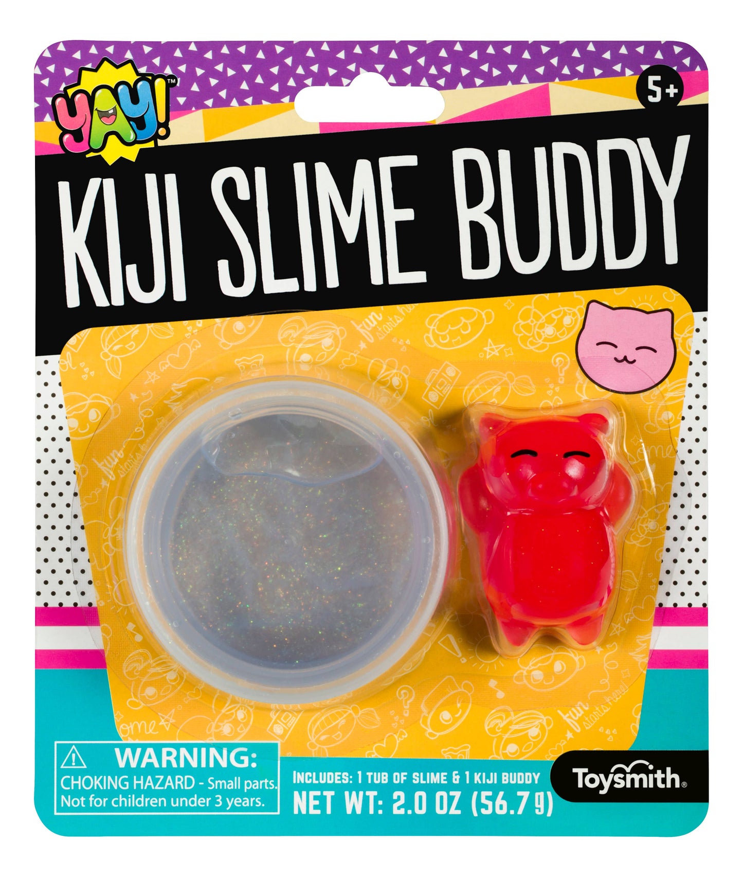 Toysmith - Yay! Kiji Slime Buddy, So Squishing Cute
