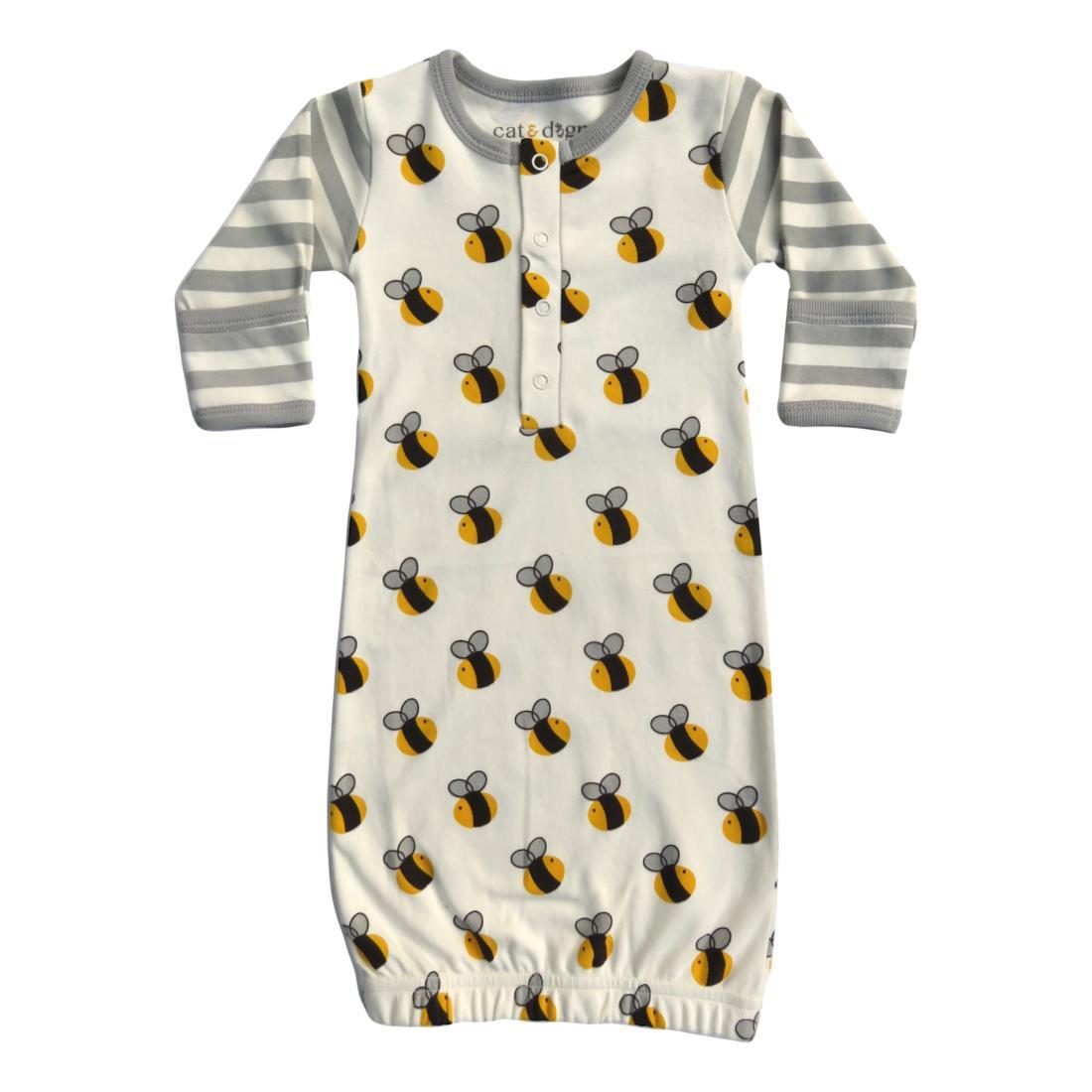 Cat & Dogma - 0-6 months, Bee Gown
