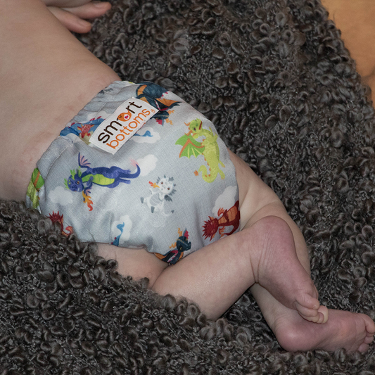 SMART BOTTOMS - BORN SMART 2.0, NB Cloth Diaper
