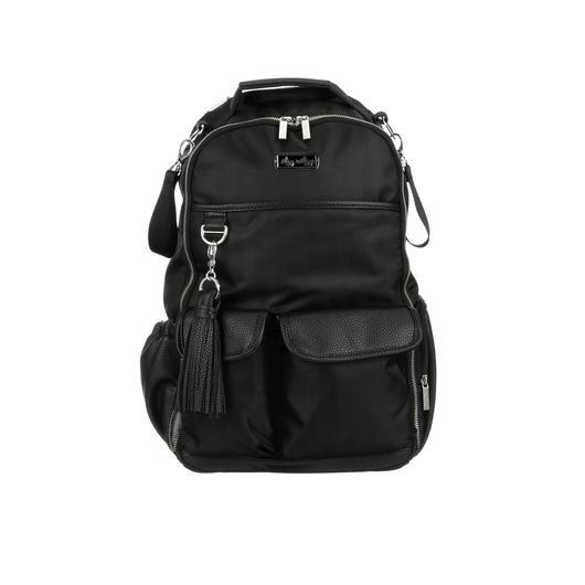 Itzy Ritzy - Boss Diaper Bag Backpack, Black Herringbone