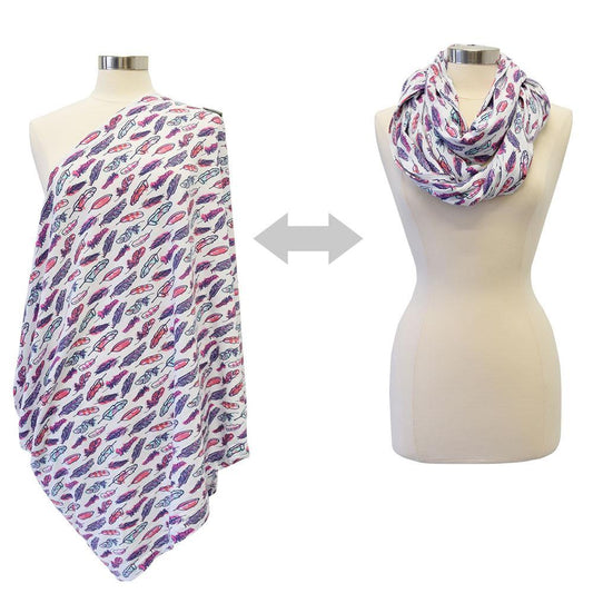 Itzy Ritzy - Nursing Happens Infinity Breastfeeding Scarf