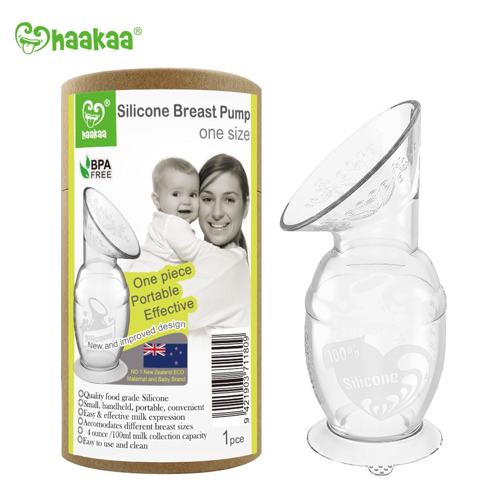 Haakaa - Silicone Breast Pump with Suction Base 5 oz