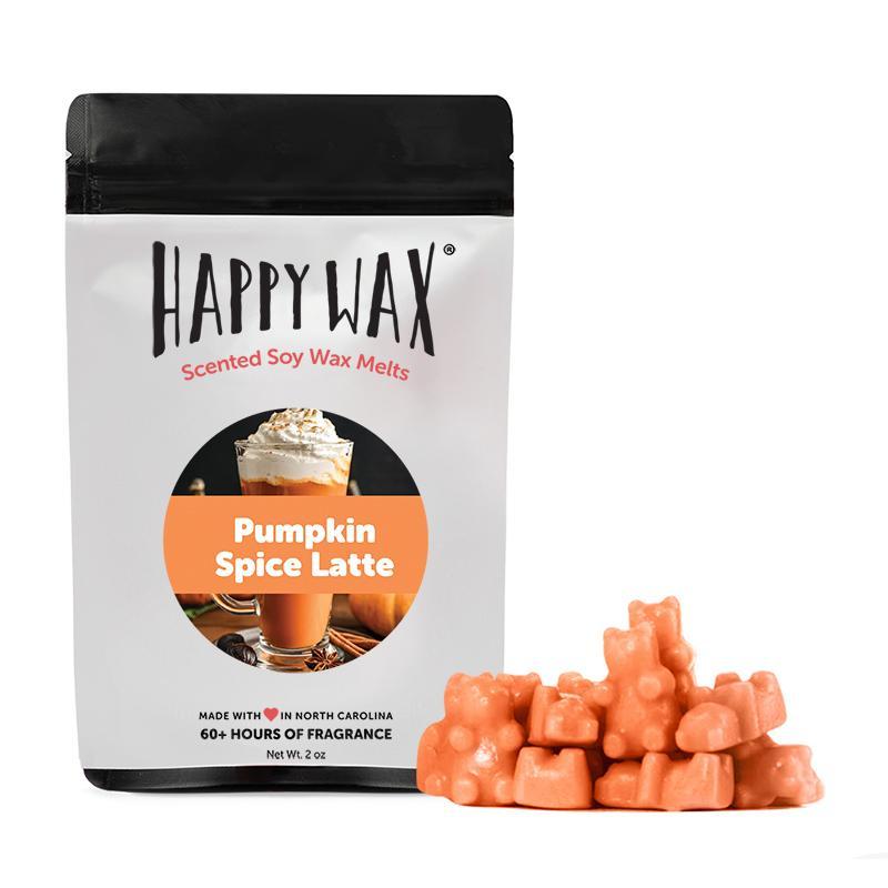 Happy Wax: Pumpkin Spice Latte Wax Melts - 2 oz Pouch -*Seasonal Scent*