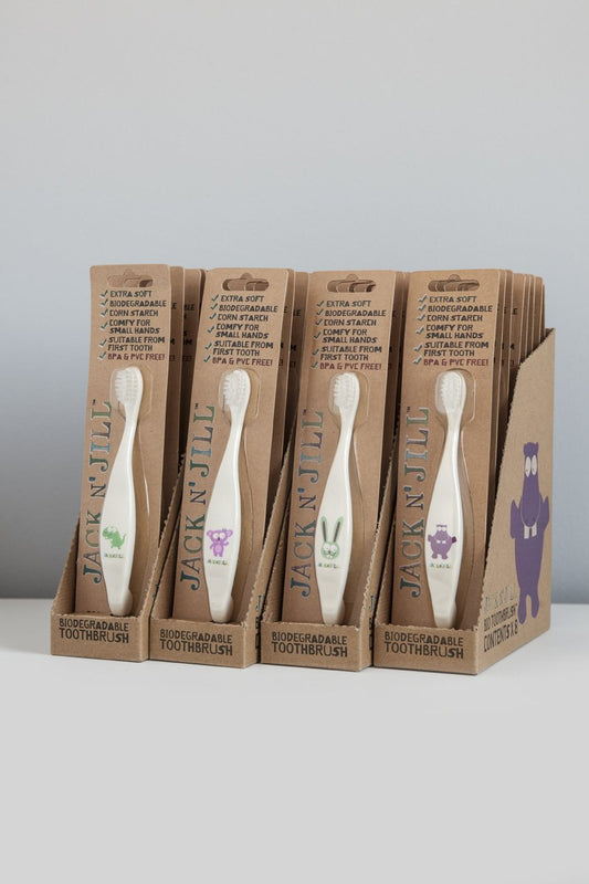 Jack N' Jill - Compostable & Biodegradable Handle Toothbrush