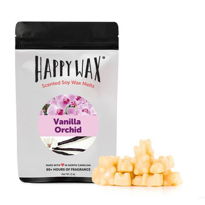 Happy Wax - VANILLA ORCHID 2 OZ. POUCH
