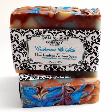 Dallas Soap Company -   Cashmere and Silk Shea Butter Soap