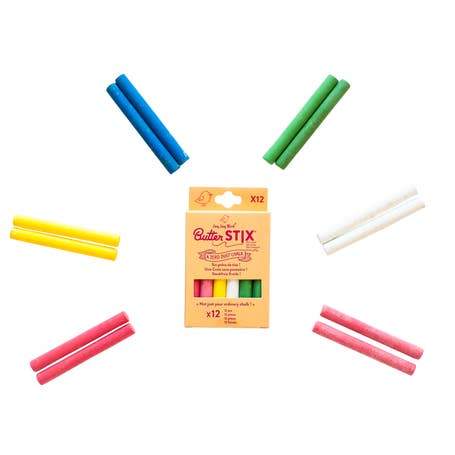 Jaq Jaq Bird - Butterstix Assorted Colors (12 Pack)