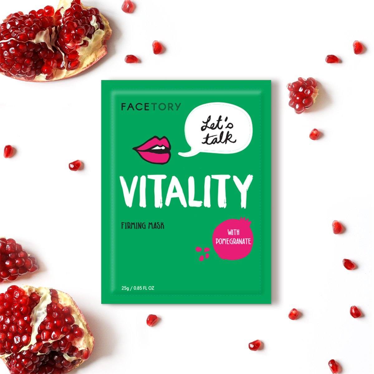 FaceTory - Let's Talk Vitality Firming Mask