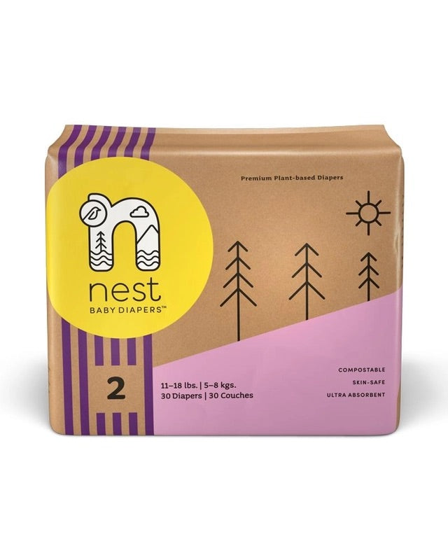 Nest Diapers - Disposable EcoFriendly Diapers
