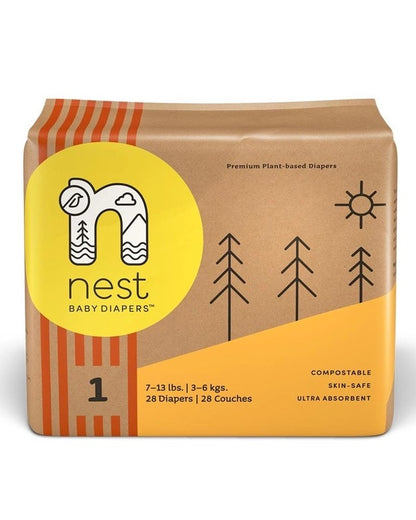 Nest Diapers - Disposable EcoFriendly Diapers