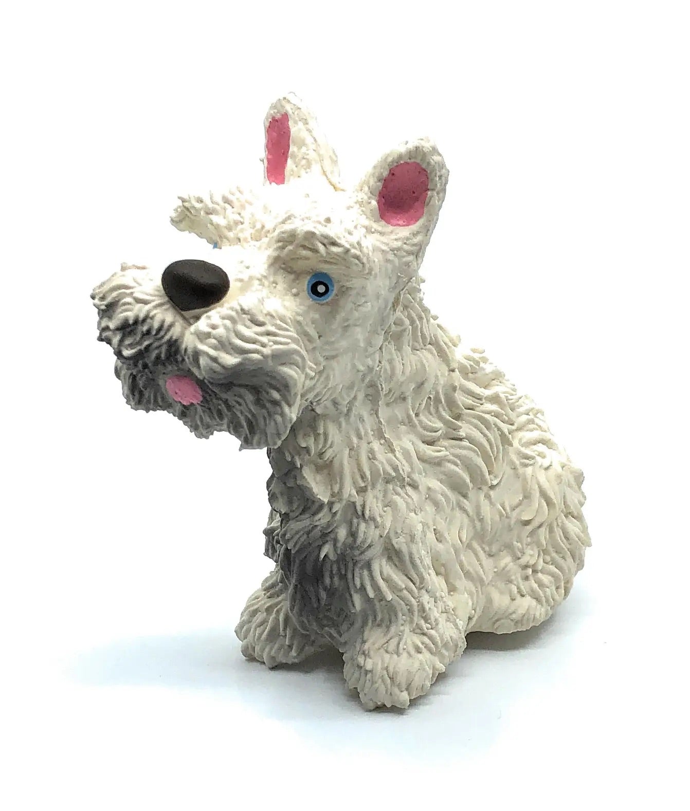Lanco-Toys - Westie Squeaky Dog Toy - 100% Pure Natural Rubber
