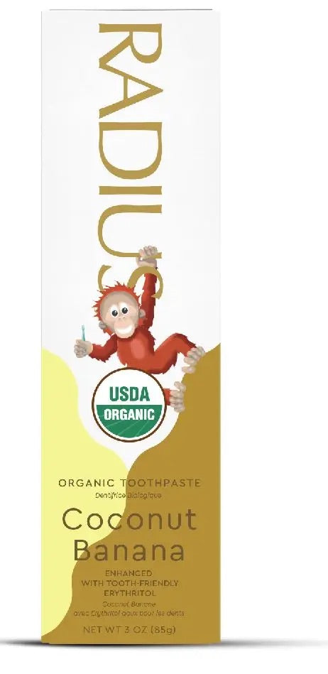 Radius - USDA Organic Children's Toothpaste, 6 mo+