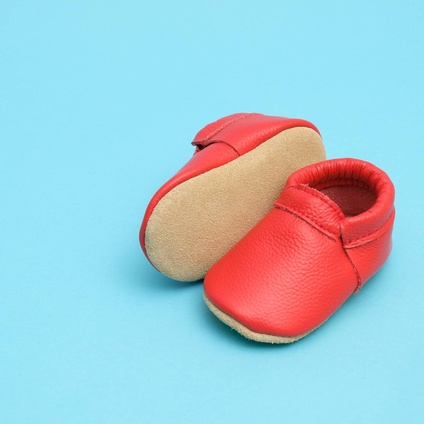 Bird rock baby - Fringeless Moccs