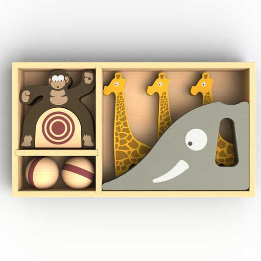Begin Again - SAFARI BOWL TODDLER BOWLING GAME