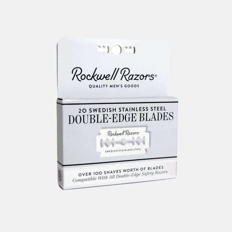 Rockwell Double-Edge Razor Blades (20-Pack)