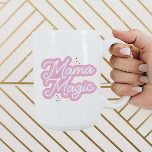 Mug and Mini - 15oz Mama magic ceramic coffee mug