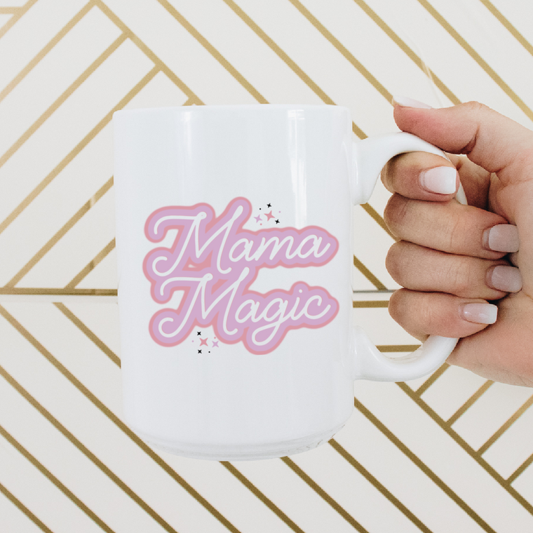 Mug and Mini - 15oz Mama magic ceramic coffee mug