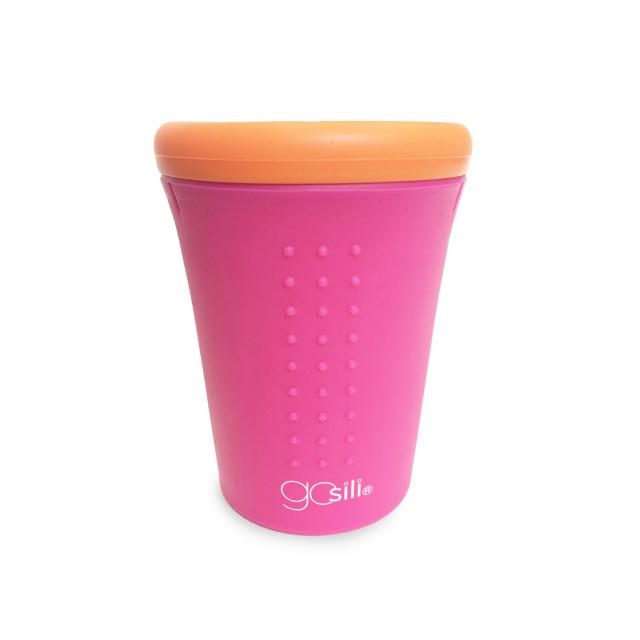 GoSili Oh! No Spill Cup Pink