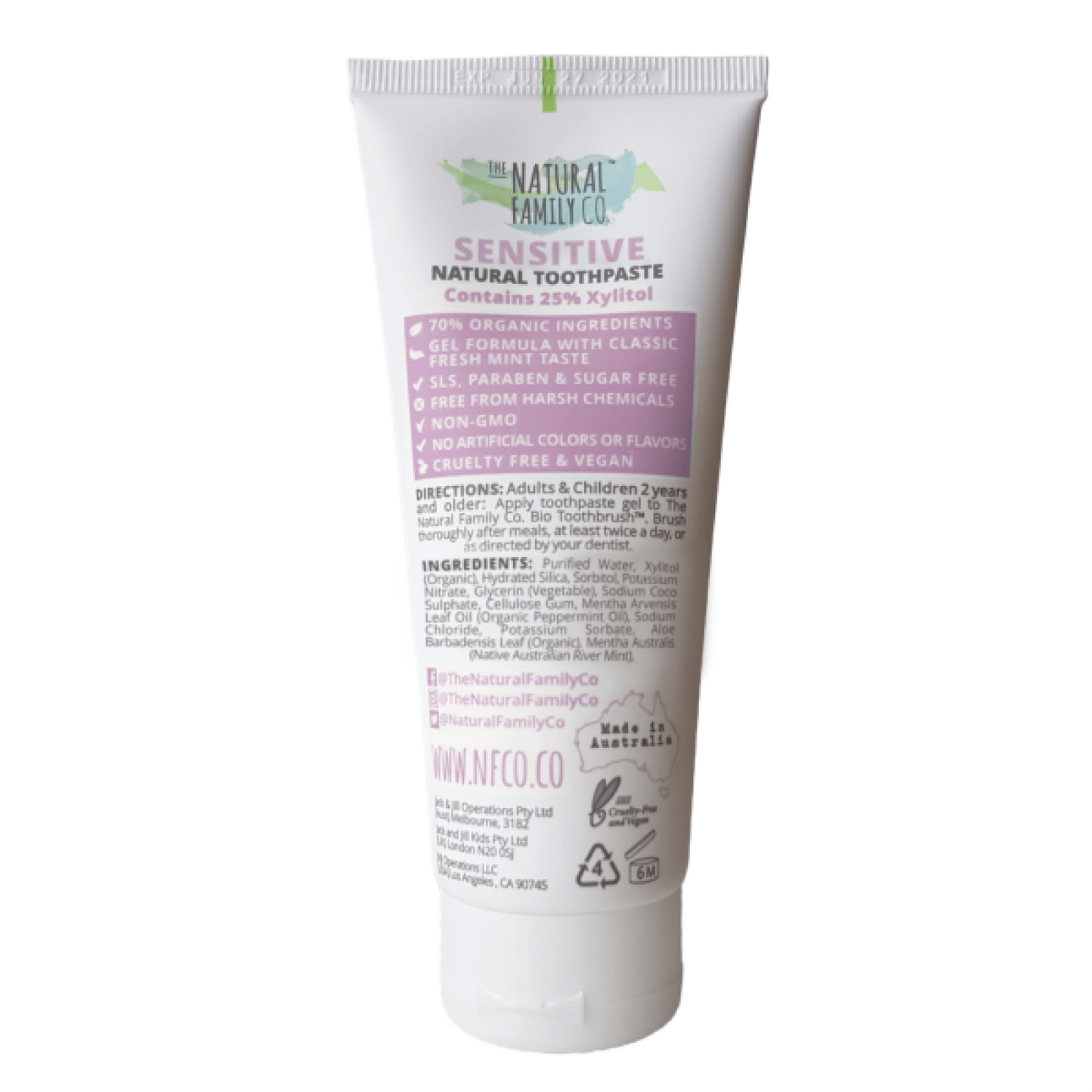 Jack n Jill (NFco)- NFco Sensitive Toothpaste